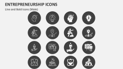 Entrepreneurship Icons - Slide 1