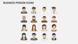 Business Person Icons - Slide 3