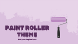 Paint Roller Presentation Theme - Slide 1