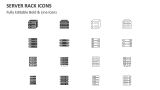 Server Rack Icons - Slide 2