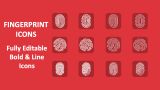 Fingerprint Icons - Slide 1