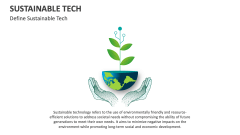 Define Sustainable Tech - Slide 1