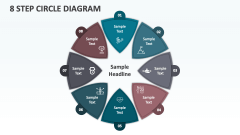 8 Step Circle Diagram - Slide 1
