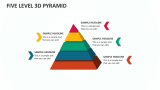 Five Level 3D Pyramid - Slide 1