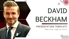 David Beckham Presentation - Slide 1