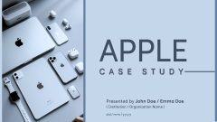 Apple Case Study - Slide 1