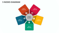 5 Nodes Diagram - Slide 1