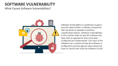 What Causes Software Vulnerabilities? - Slide 1
