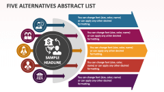 Five Alternatives Abstract List - Slide 1