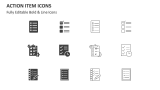 Action Item Icons - Slide 2