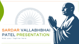 Sardar Vallabhbhai Patel Presentation - Slide 1