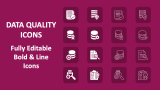 Data Quality Icons - Slide 1