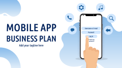 Mobile App business plan - Slide 1