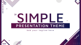Simple Presentation - Slide 1