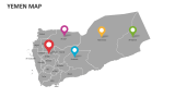 Yemen Map - Slide 7