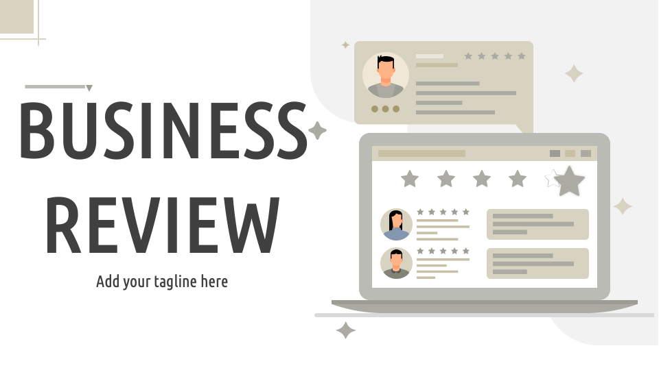 Business Review Template for PowerPoint and Google Slides - PPT Slides