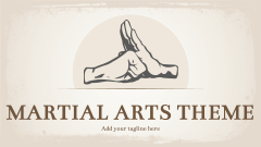 Martial Arts Presentation Theme - Slide 1