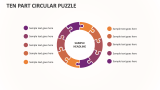 Ten Part Circular Puzzle - Slide 1