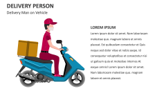 Delivery Man on Vehicle - Slide 1