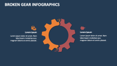 Broken Gear Infographics - Slide 1