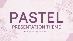 Pastel Presentation Theme - Slide 1