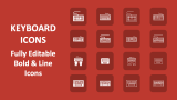 Keyboard Icons - Slide 1