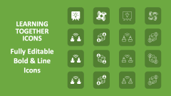 Learning Together Icons - Slide 1