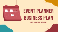 Event Planner Business Plan - Slide 1