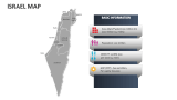 Israel Map - Slide 6