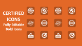 Certified Icons - Slide 1