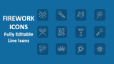 Firework Icons - Slide 1
