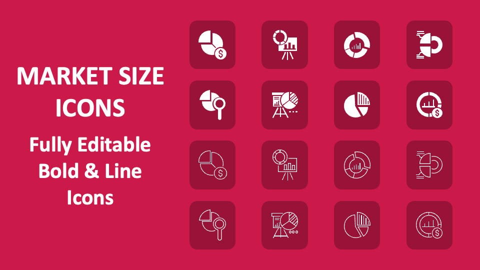 Market Size Icons - Slide 1