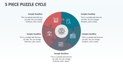 5 Piece Puzzle Cycle - Slide 1