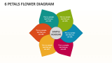 6 Petals Flower Diagram - Slide 1