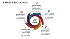 5 Stage Pencil Circle - Slide 1