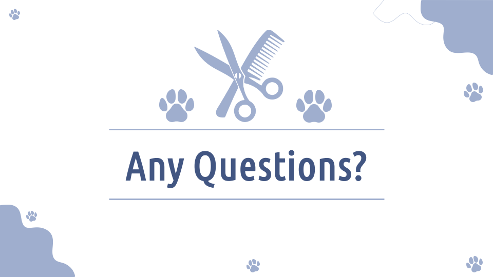 Pet Grooming Business Plan PowerPoint and Google Slides Template PPT Slides