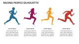 Racing People Silhouette - Slide 3