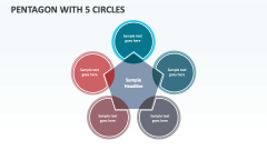 Pentagon with 5 Circles - Slide 1