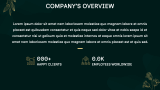 Dark Green Presentation Theme - Slide 3