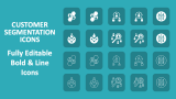 Customer Segmentation Icons - Slide 1