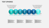 Text Spheres - Slide 1