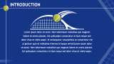 Tennis Presentation Theme - Slide 2