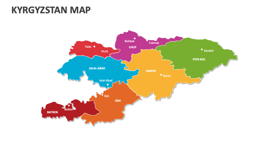 Kyrgyzstan Map