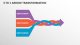3 to 1 Arrow Transformation - Slide 1