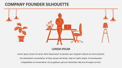 Company Founder Silhouette - Slide 1