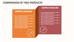 Comparison of Two Products - Slide 1
