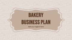 Bakery Business Plan - Slide 1