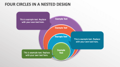 Four Circles in a Nested Design - Slide 1