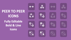 Peer to Peer Icons - Slide 1