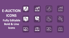 E-auction Icons - Slide 1